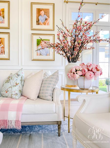 Spring home decor pink cherry blossoms pink peonies 

#LTKhome #LTKSpringSale #LTKSeasonal