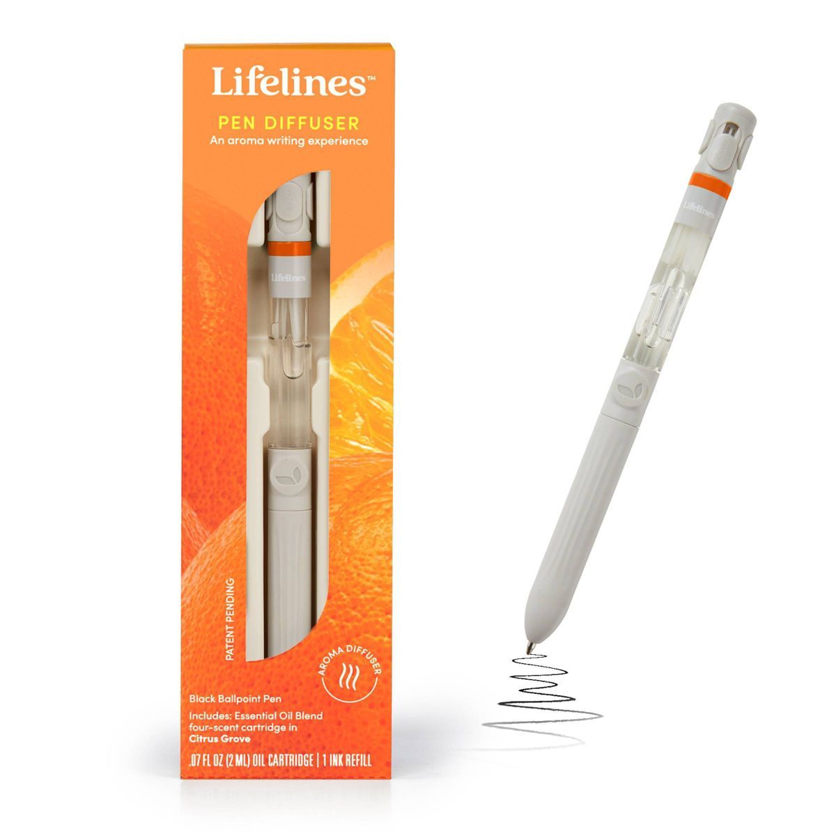 Lifelines Pen Diffuser with Citrus Grove Essential Oil Blends | Target