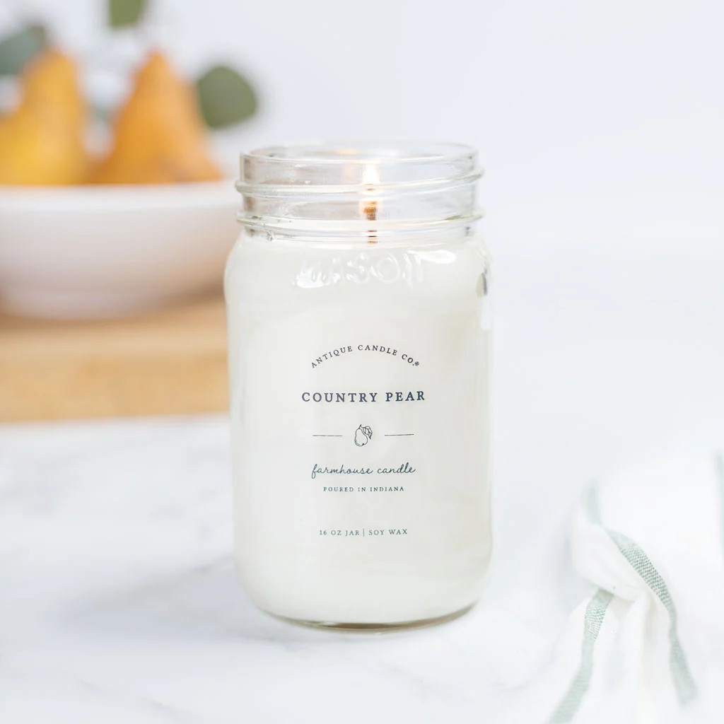 Country Pear 16 oz candle | Antique Candle Co.