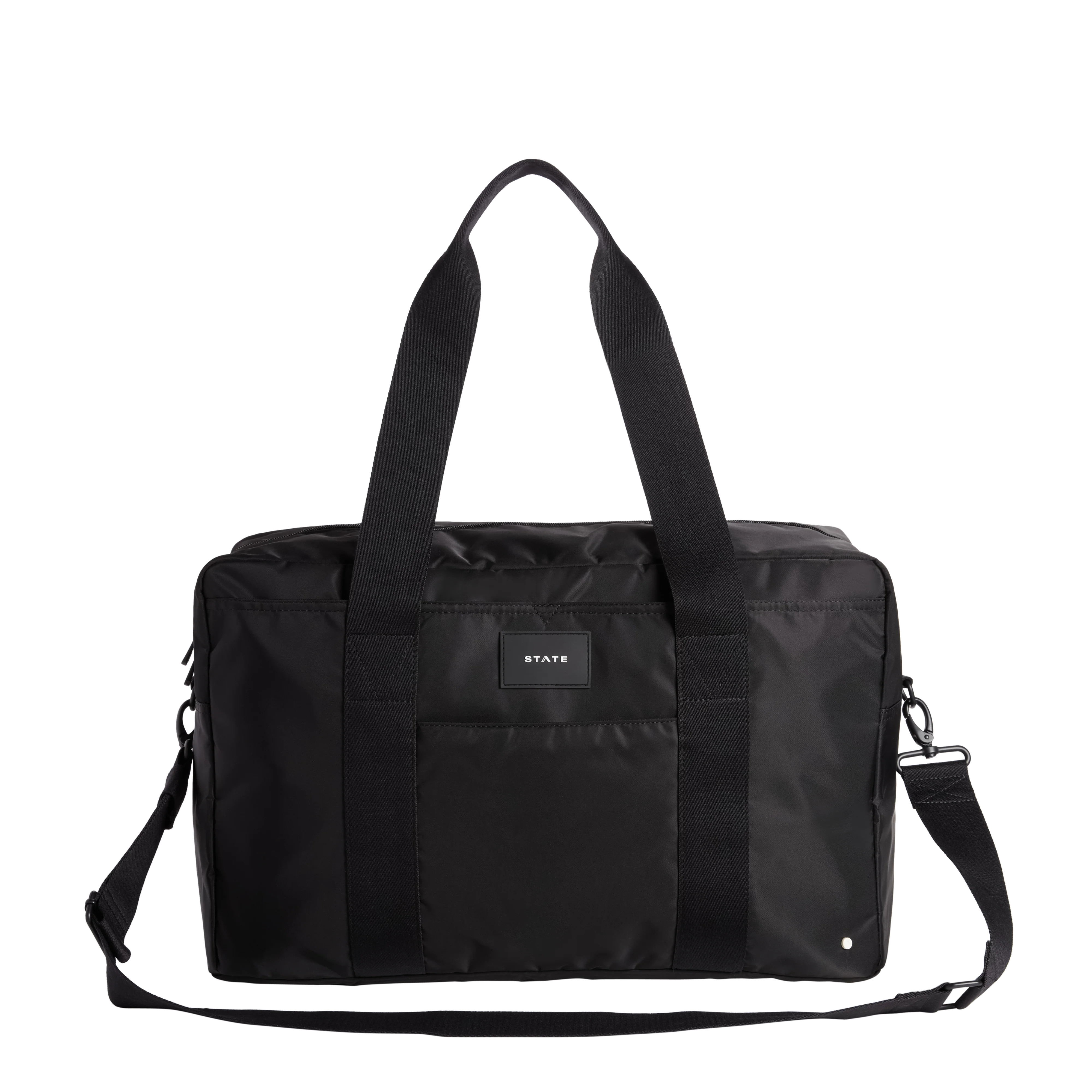 STATE Bags | Wellington Weekender Nylon Black | STATE Bags