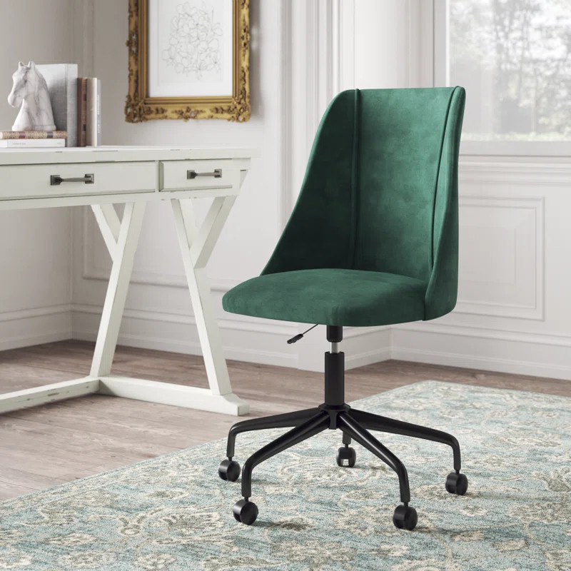 Rochelle Velvet Task Chair | Wayfair North America