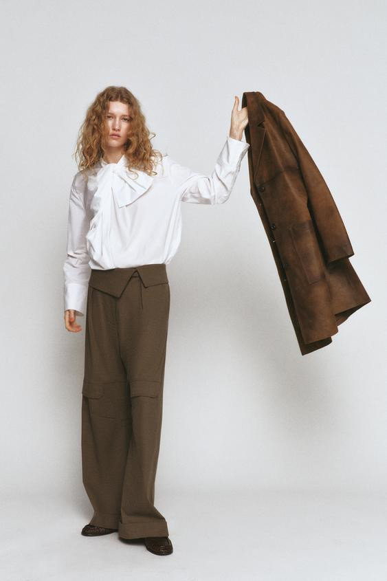 ZW COLLECTION CARGO TROUSERS | Zara UK
