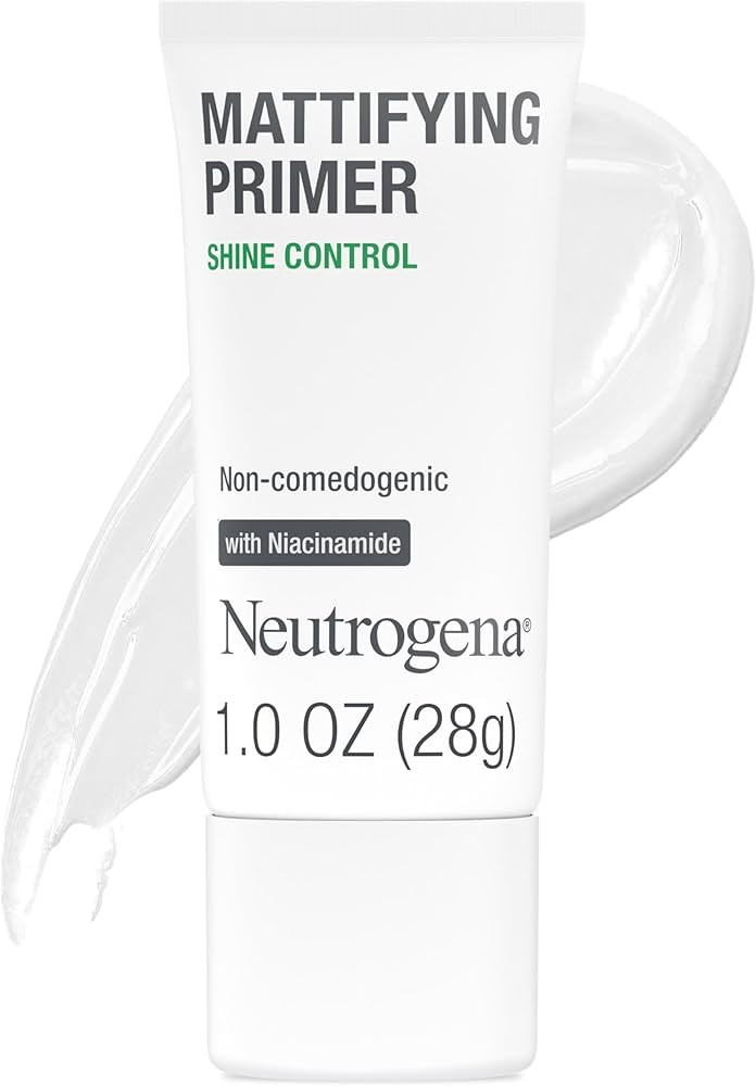 Neutrogena Mattifying Primer with Shine Control, Lightweight Pore Blurring Face Primer Blurs the ... | Amazon (US)