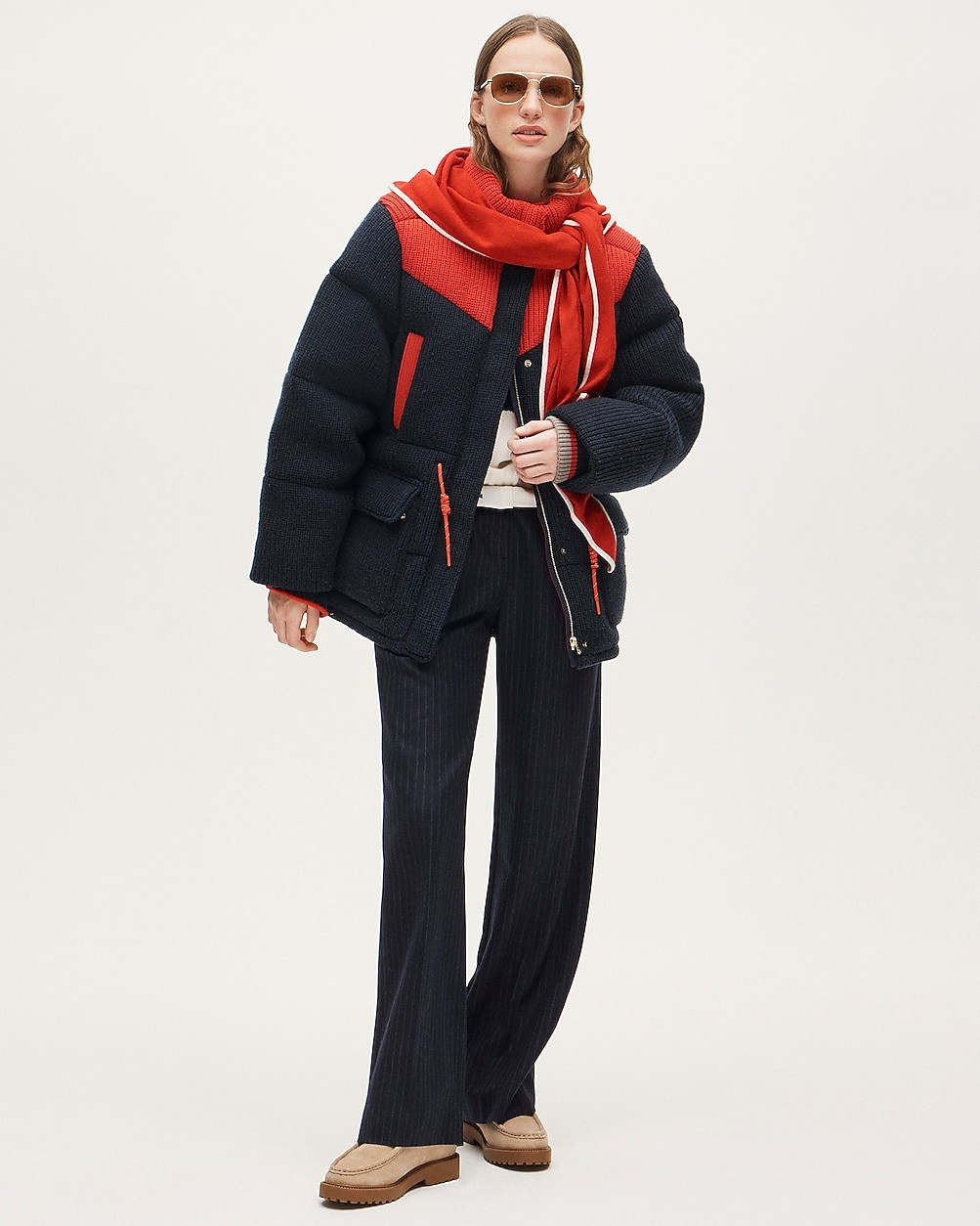 U.S. Ski & Snowboard by J.Crew sweater puffer jacket | J. Crew US