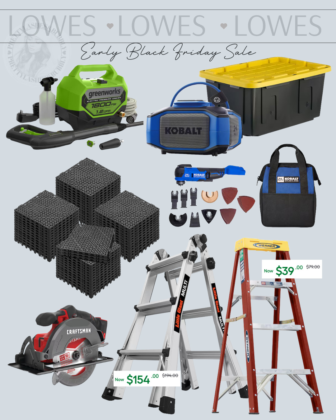 #ad #LowesPartner @loweshomeimprovement
Lowe’s just dropped Early Black Friday tool deals, and they’re packed with major savings on all the brands you love — DEWALT, Craftsman, Kobalt & more. Whether you’re upgrading your toolbox or tackling that next home project, now’s the time to grab the gear before it’s gone.
Tap to shop these early deals & save big before the rush hits! 🖤🏠
#LowesFinds #BlackFridayDeals #ToolDeals #DIYProjects #HomeImprovement #LTKhome #LTKsale
 

 #LTKCyberWeek #LTKGiftGuide #LTKSaleAlert