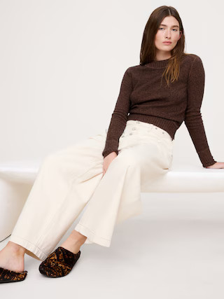 The Fireside Sweater in Merino-Cotton | Banana Republic (US)