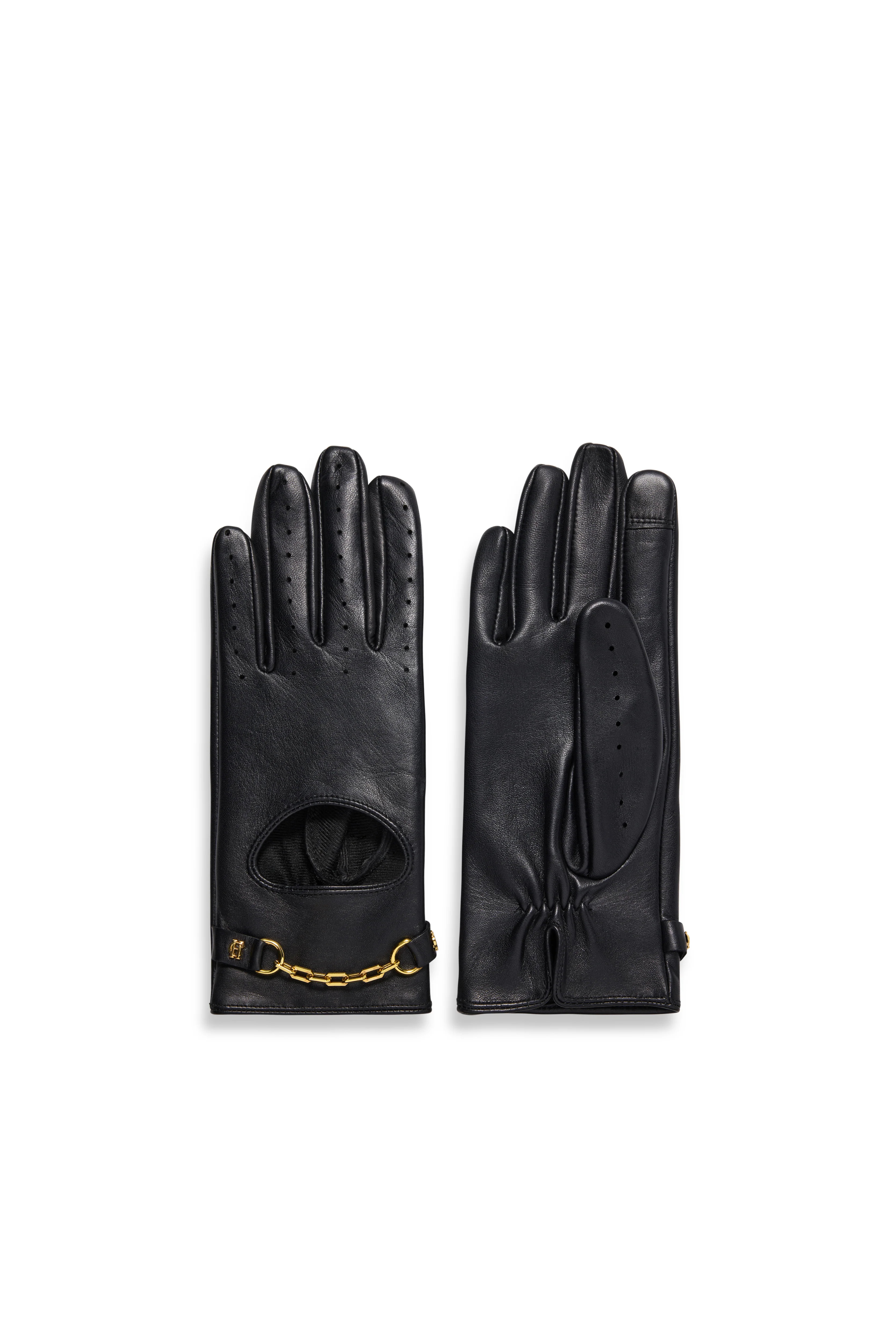 Leather Driving Gloves (Black) | Holland Cooper
