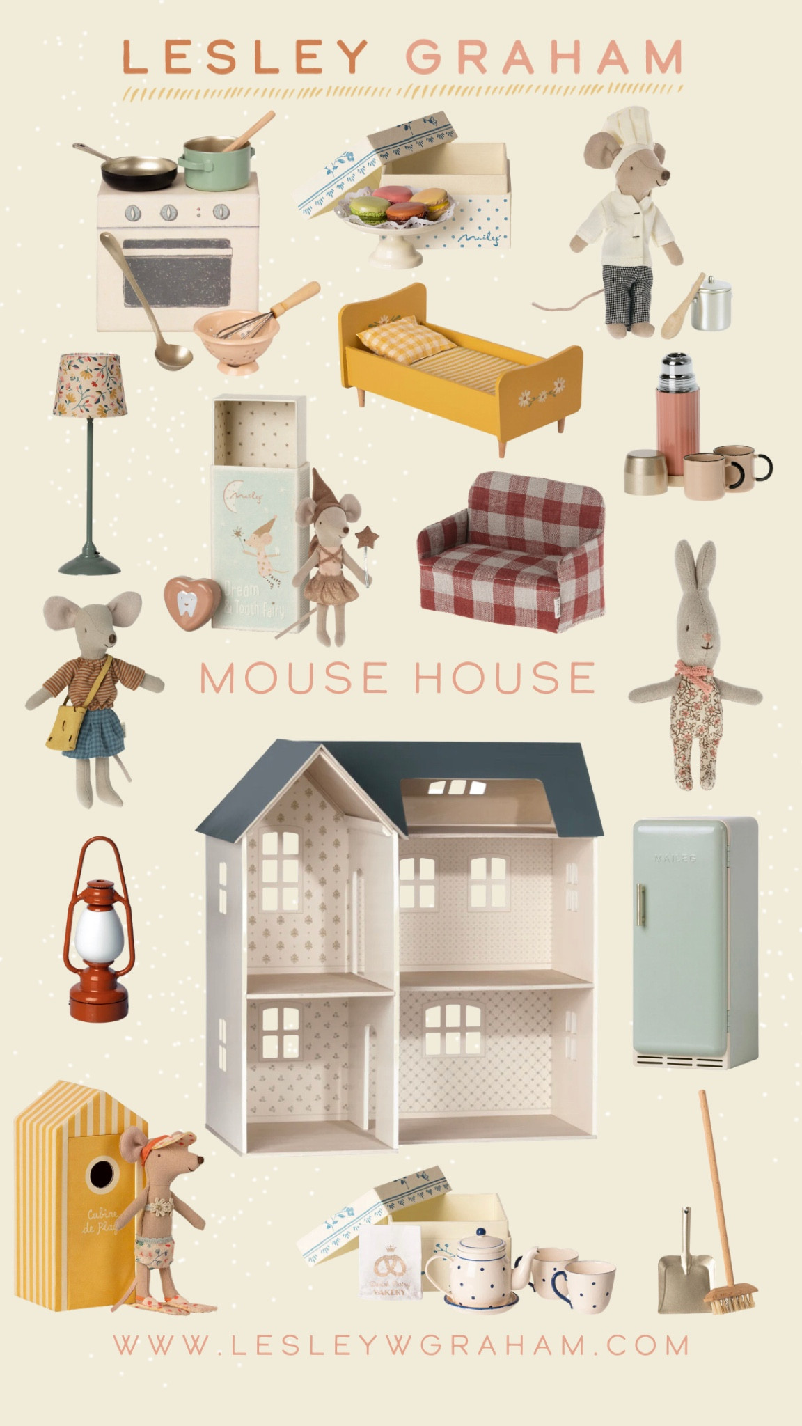 Cutest doll house for mice and bunnies. Maileg doll house. Great gift for kids. Timeless children’s toys. 

#LTKGiftGuide #LTKkids #LTKfamily