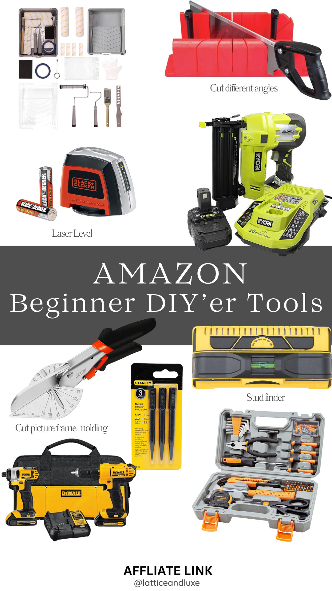 Amazon Beggniner DIY Tools 

 #LTKHome