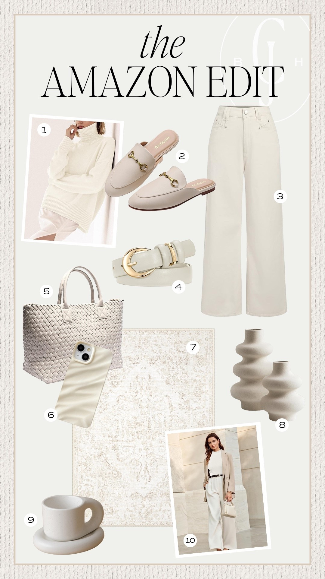 The Amazon Trend Edit: Cloud Dancer. My favorite picks that resemble the Pantone color of the year — both fashion and home. 

#LTKFindsUnder50 #LTKFindsUnder100