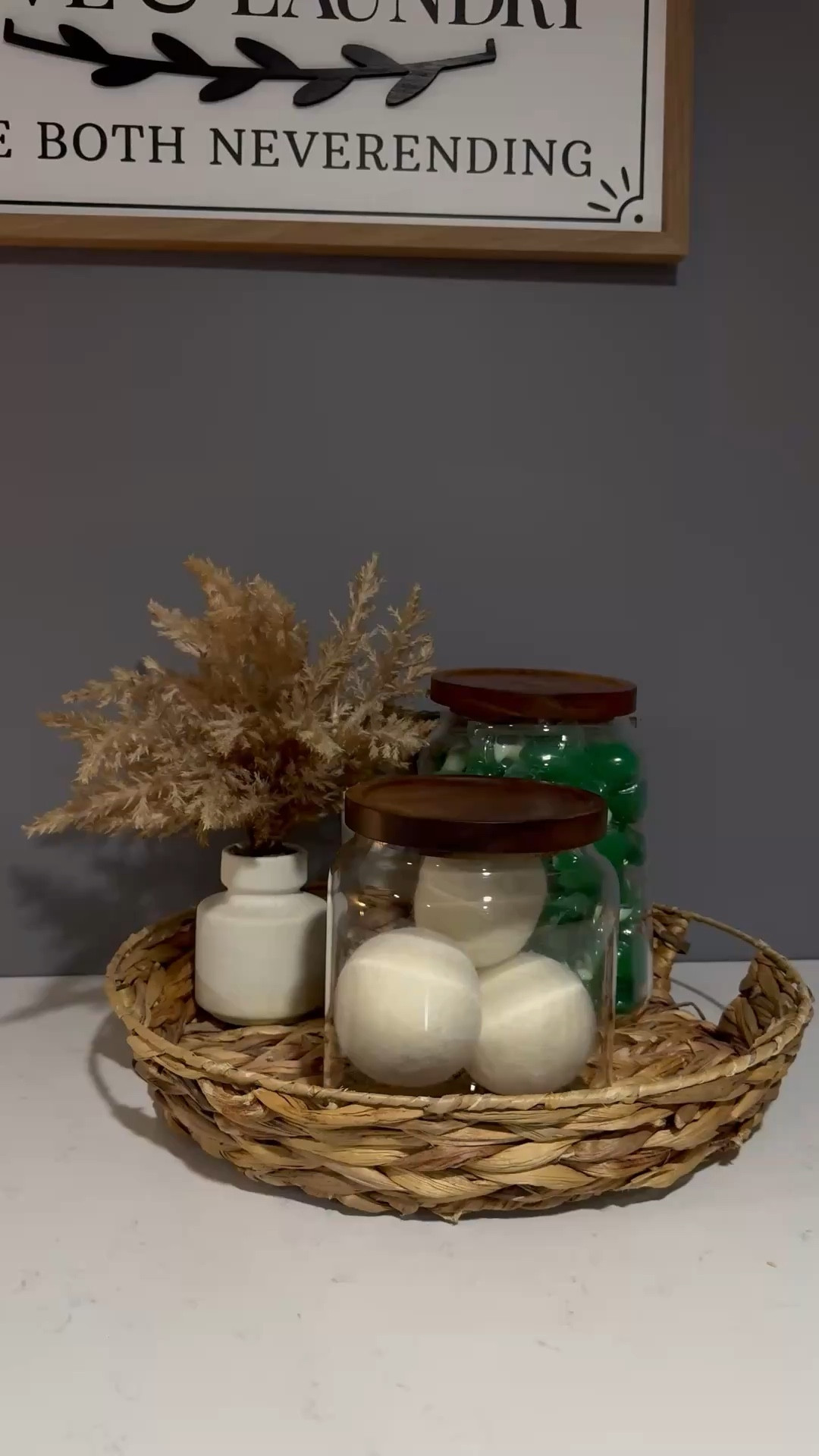 Turning my laundry room into a space I actually enjoy being in 🤍 proof that slow progress is still progress. Neutral, cozy, and functional — everything linked for an easy home refresh.

#LTKdayinmylife #LTKHome #LTKmomlife