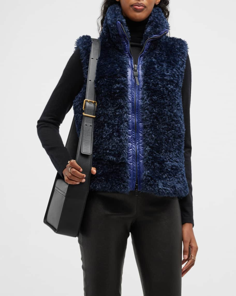 Peuterey Regal Faux Teddy Vest | Neiman Marcus