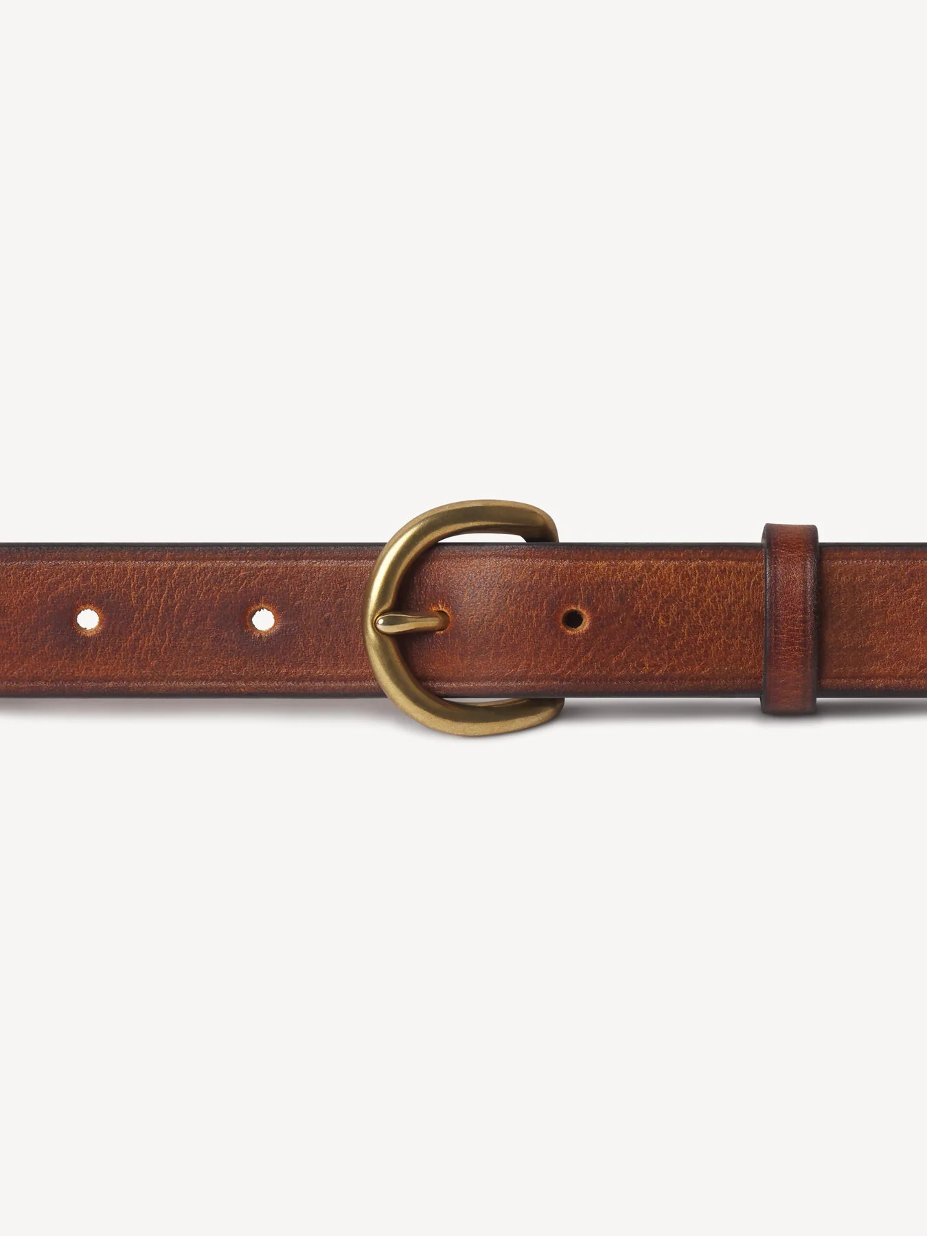 Worn Brown Highway Belt - Buck Mason- Modern American Classics | Buck Mason