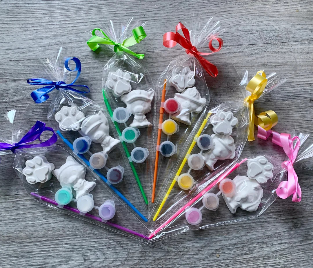 Dogs Paw Party Cone / Dogs Paw Party Favours/ Paw Party Bag Filler / Childrens Party Bag Craft/ P... | Etsy (US)