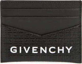 Givenchy 4G-Motif Leather Card Case | Nordstrom | Nordstrom