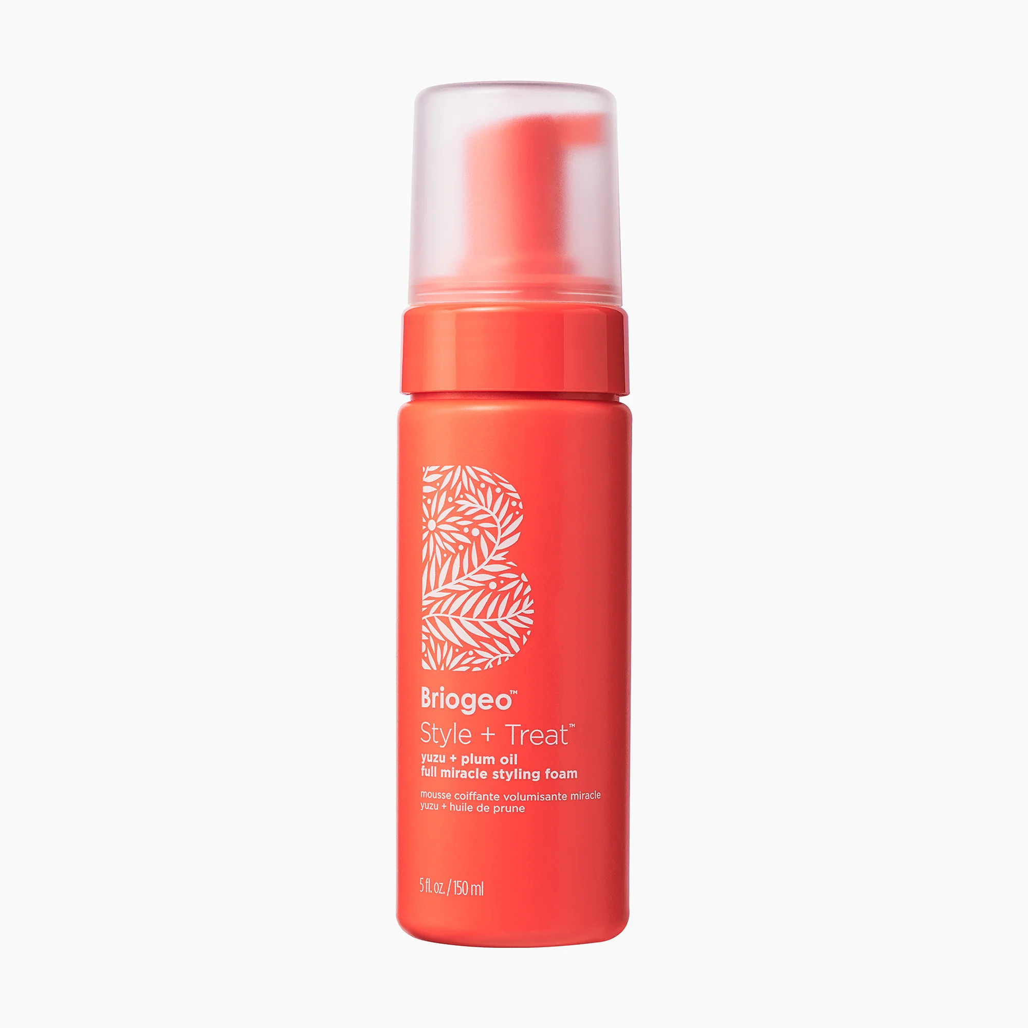 Style + Treat™ Yuzu + Plum Oil Hair Styling Texture Foam | Briogeo