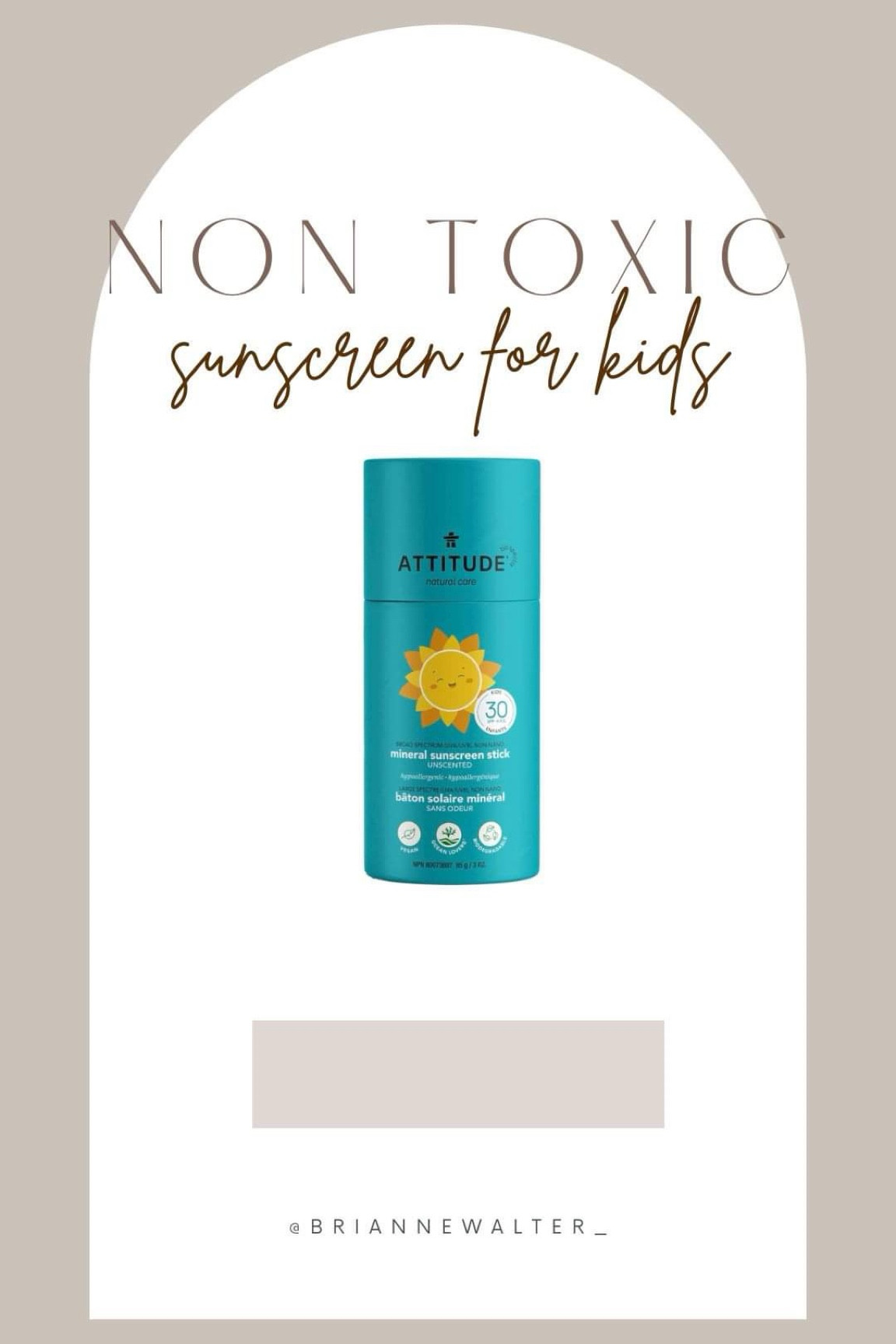 My favourite non toxic sunscreen for kids! Perfect for beach days, swimming, and summer!! 

#LTKFamily #LTKKids #LTKSwim