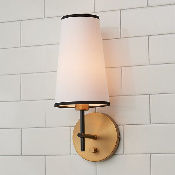 Noah Shaded Bath Sconce | Shades of Light