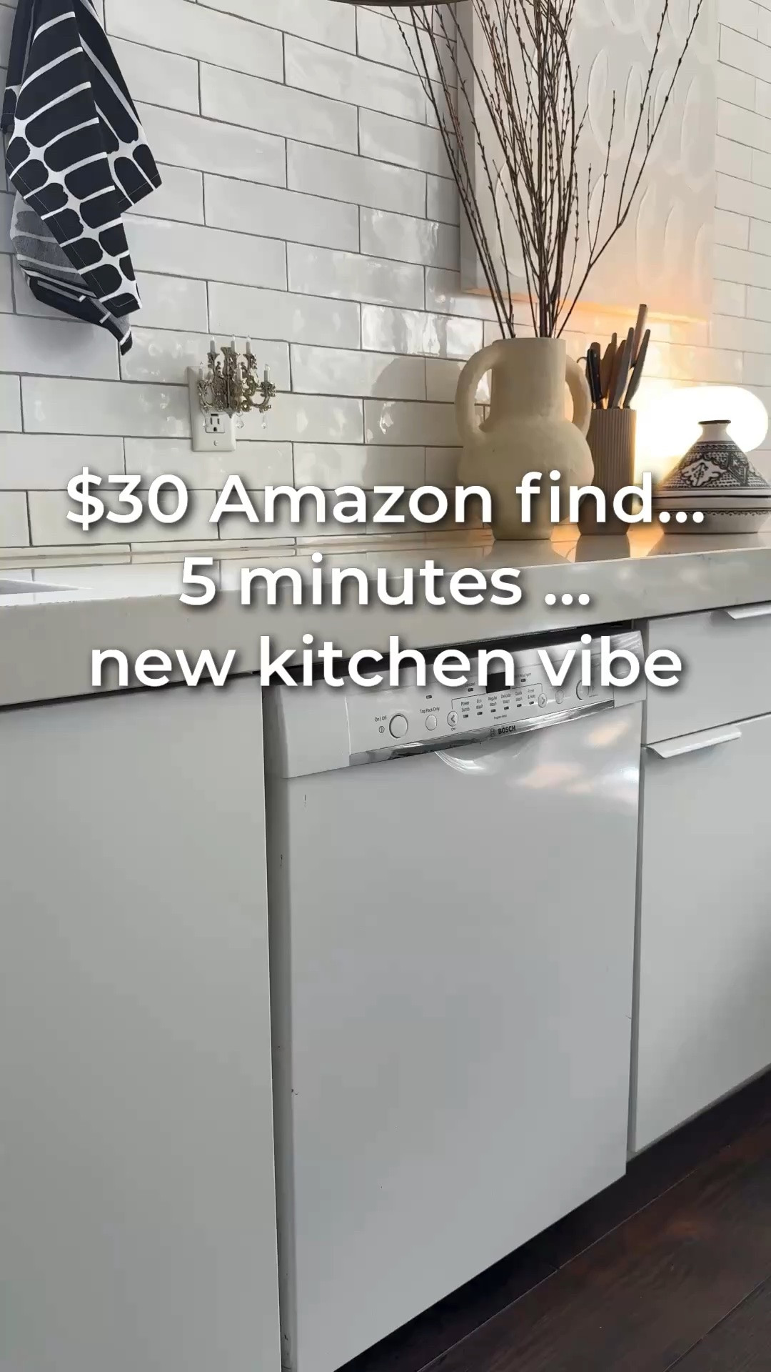 Budget friendly even renter friendly kitchen change …Amazon find!

#LTKHome #LTKSaleAlert #LTKmomlife