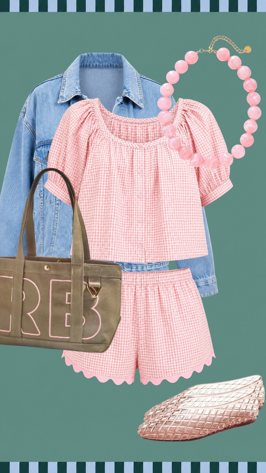Carpool now, couch later! This pink gingham set is cute enough for errands but comfy enough for lounging.

#LTKmomlife #LTKgrwm #LTKootd