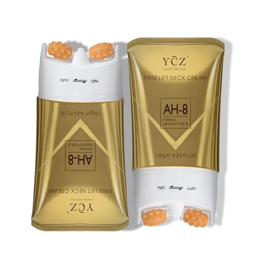 Ycz AH-8 Firming Neck Cream for Crepey Skin Body Care Comfort, Contains Hexapeptide, Moisturizing, Tightening Lotions Cosmetic Skin Care Skin Repair(Pack of 2) | Amazon (US)