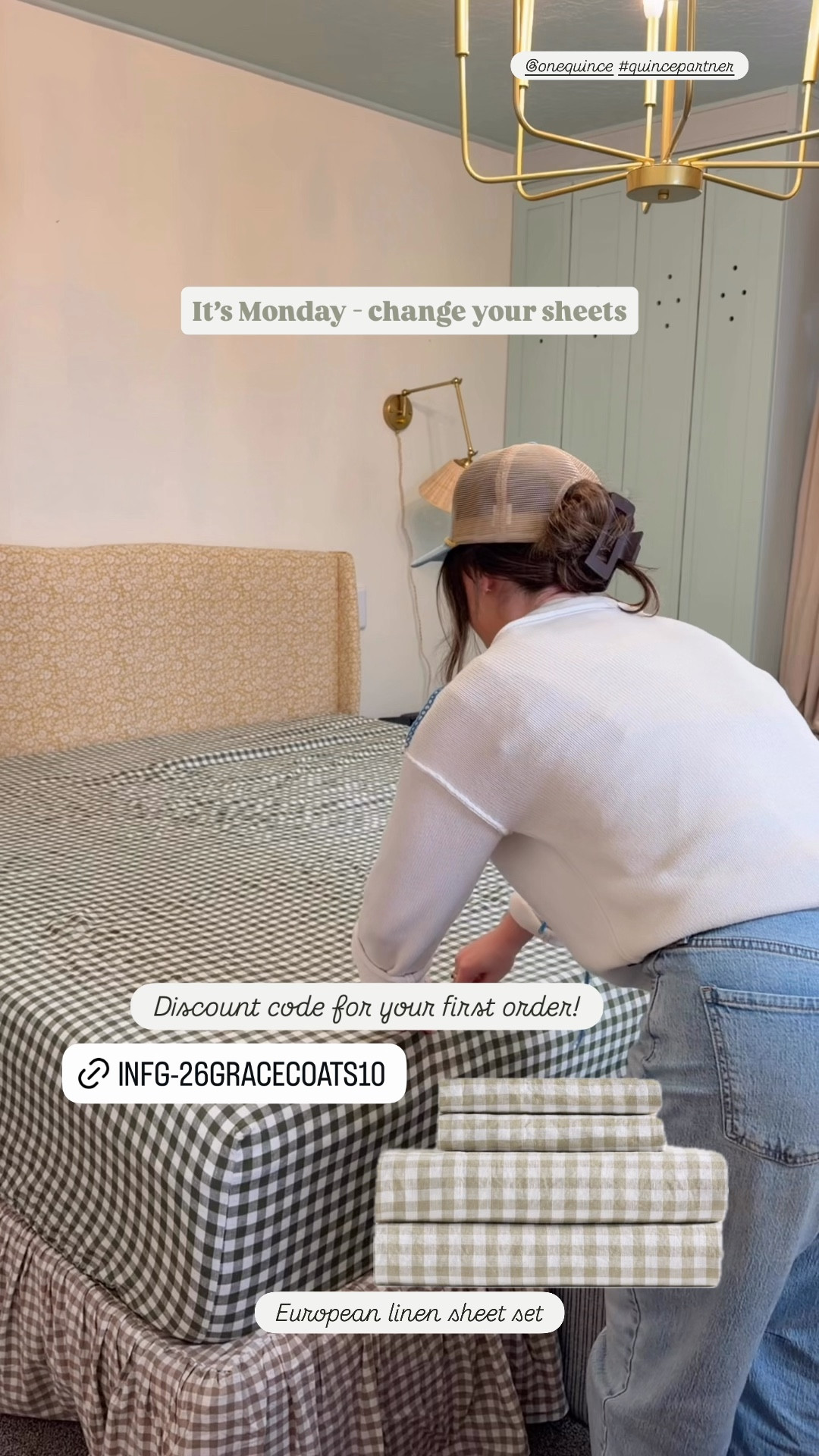 My favorite linen sheets from @Quince so good! Use code INFG-26GRACECOATS10 for money off your first order!

#LTKmorningroutine #LTKHome #LTKSaleAlert