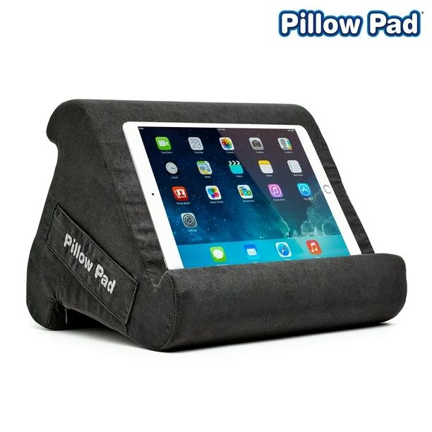 Pillow Pad Multi Angle Cushioned Tablet and iPad Stand, Space Gray, As Seen on TV | Walmart (US)