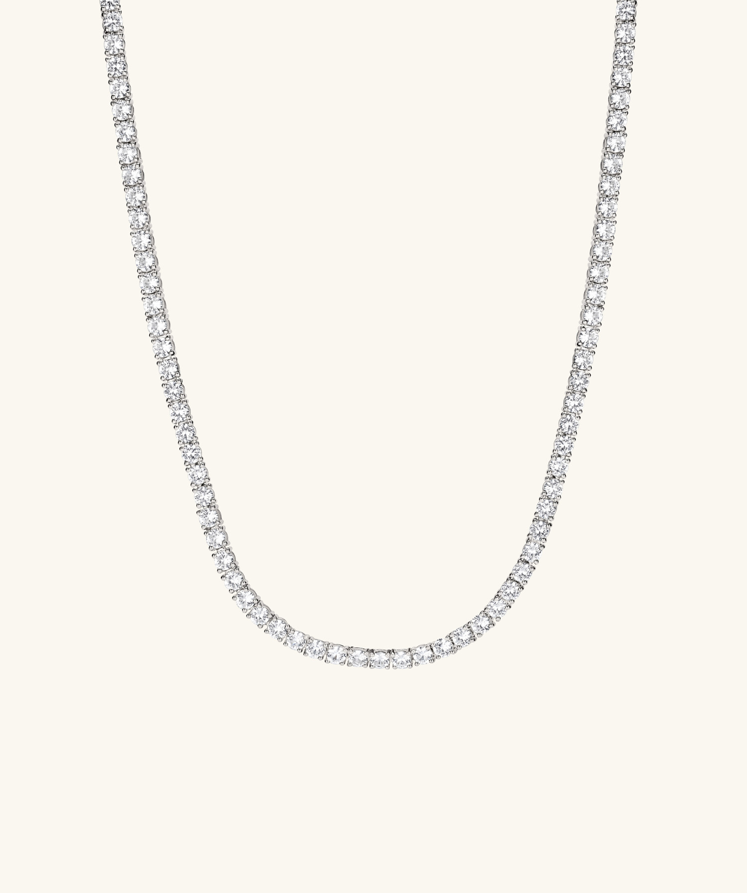 Lab Grown Sapphire Tennis Necklace | Mejuri Fine Crew