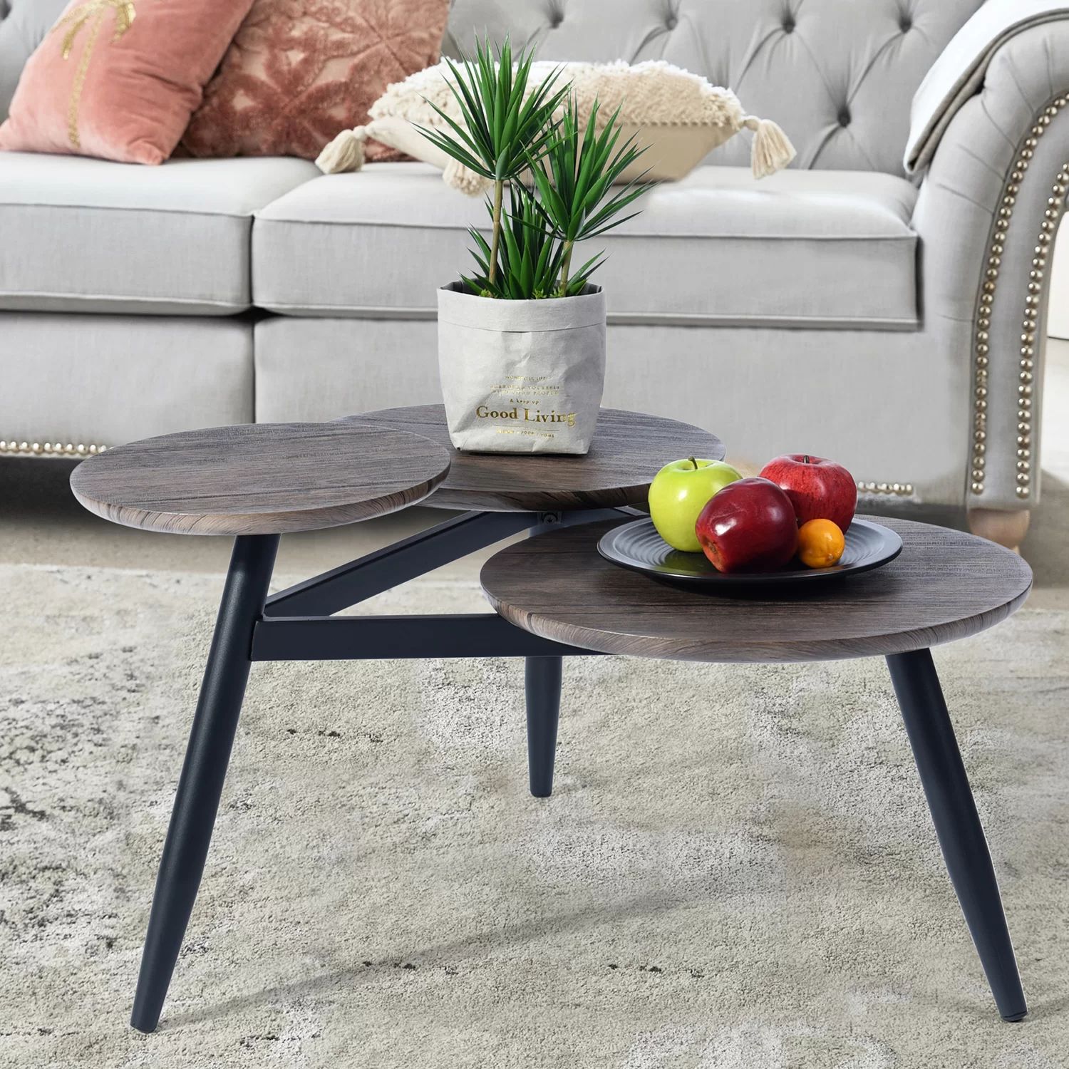 Emmetta 3 Legs Coffee Table | Wayfair North America