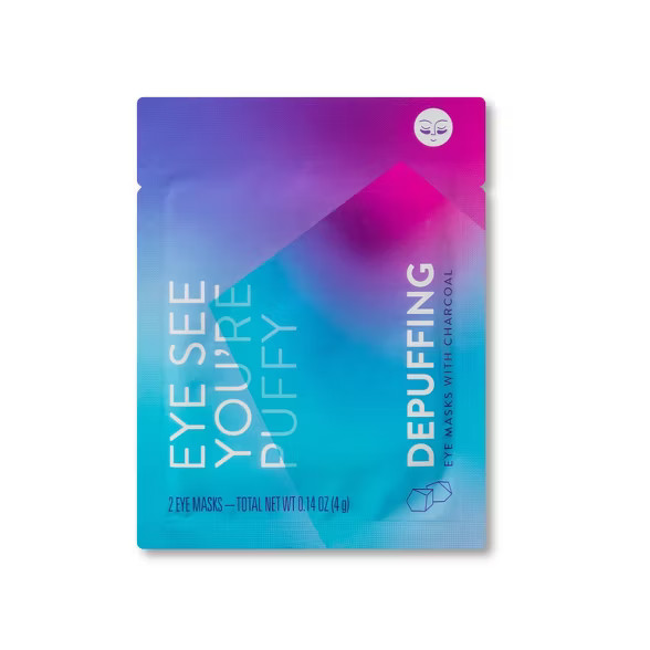 Depuffing Charcoal Eye Mask - 0.14oz | Target