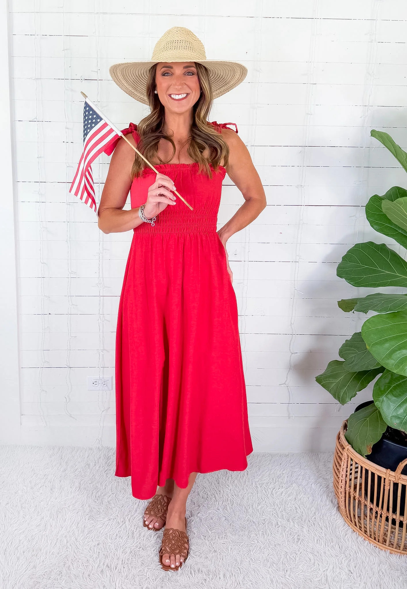 Cadiz Chili Pepper Sun Dress | Clover and Bee | Clover + Bee