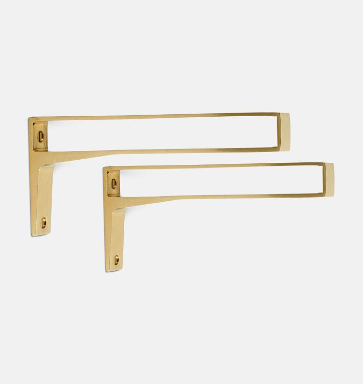 Strap Shelf Bracket Set, Set of 2 | Rejuvenation