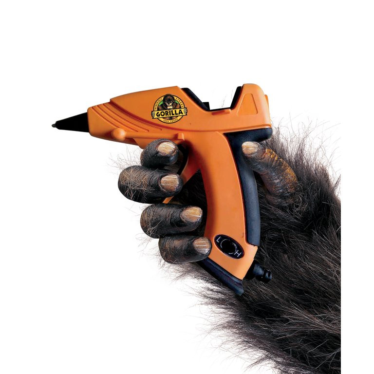 Gorilla Hot Glue Gun Mini - Dual Temp Mini Size Hot Glue Gun with Precision Nozzle | Walmart (US)