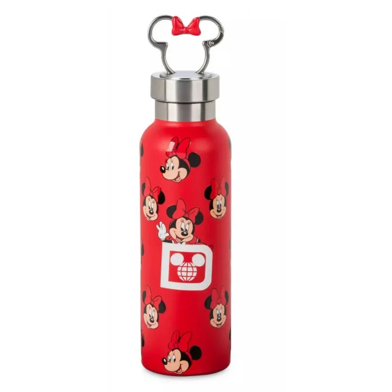 Disney Parks Minnie Mouse Stainless Steel Water Bottle &ndash; WDW New With Tags | Walmart (US)