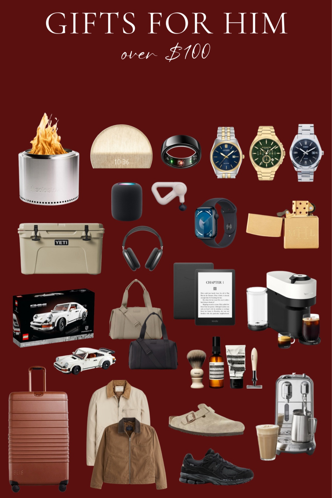 2024 HOLIDAY GIFT GUIDE! Gift ideas for him - over $100! 

Husband gift ideas, boyfriend gift ideas, gifts for him, Christmas 2024, unique gift ideas 

#LTKGiftGuide #LTKHoliday #LTKStyleTip