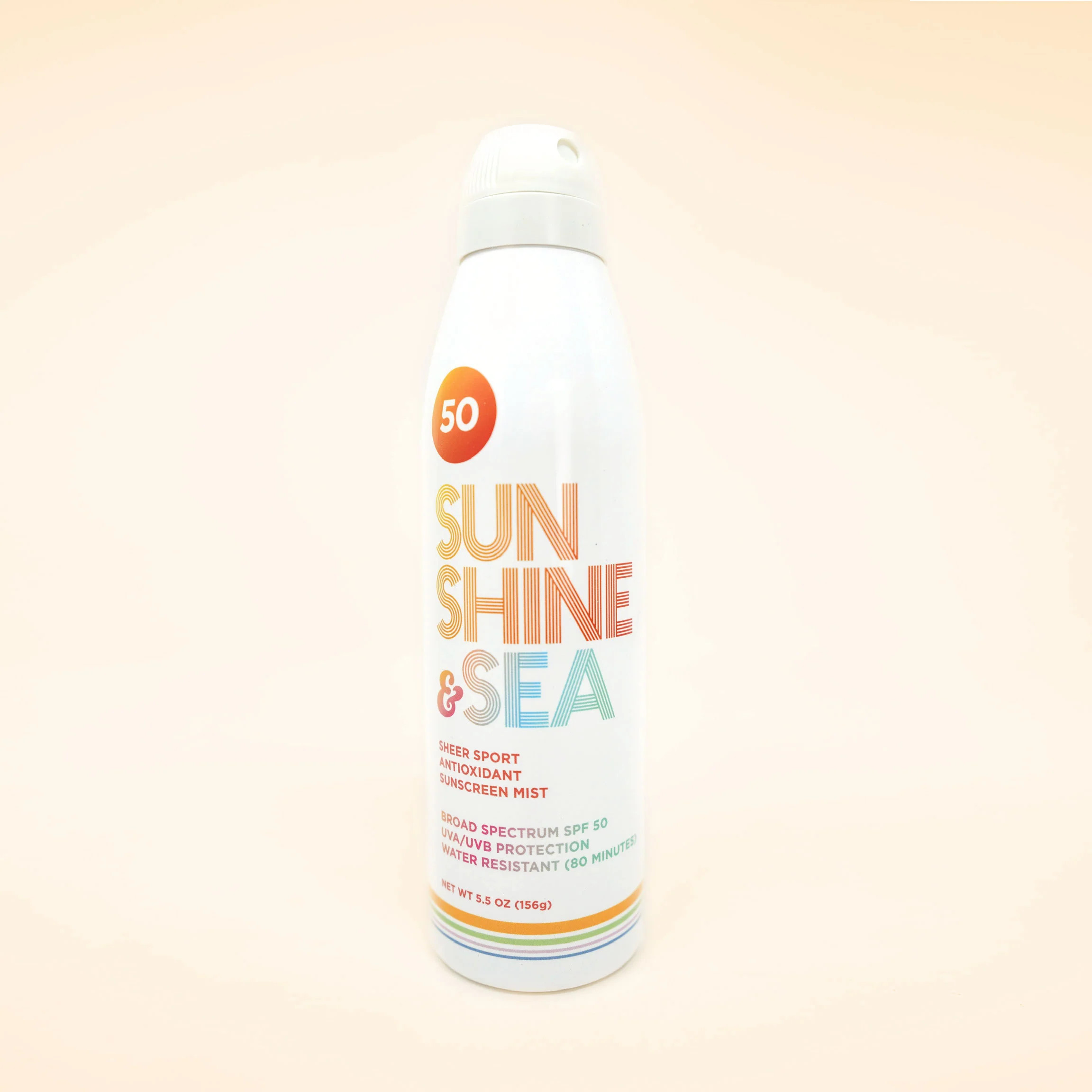 Sunshine & Sea SPF 50 Sparkle Free Sport Antioxidant Mist | Sunshine & Glitter