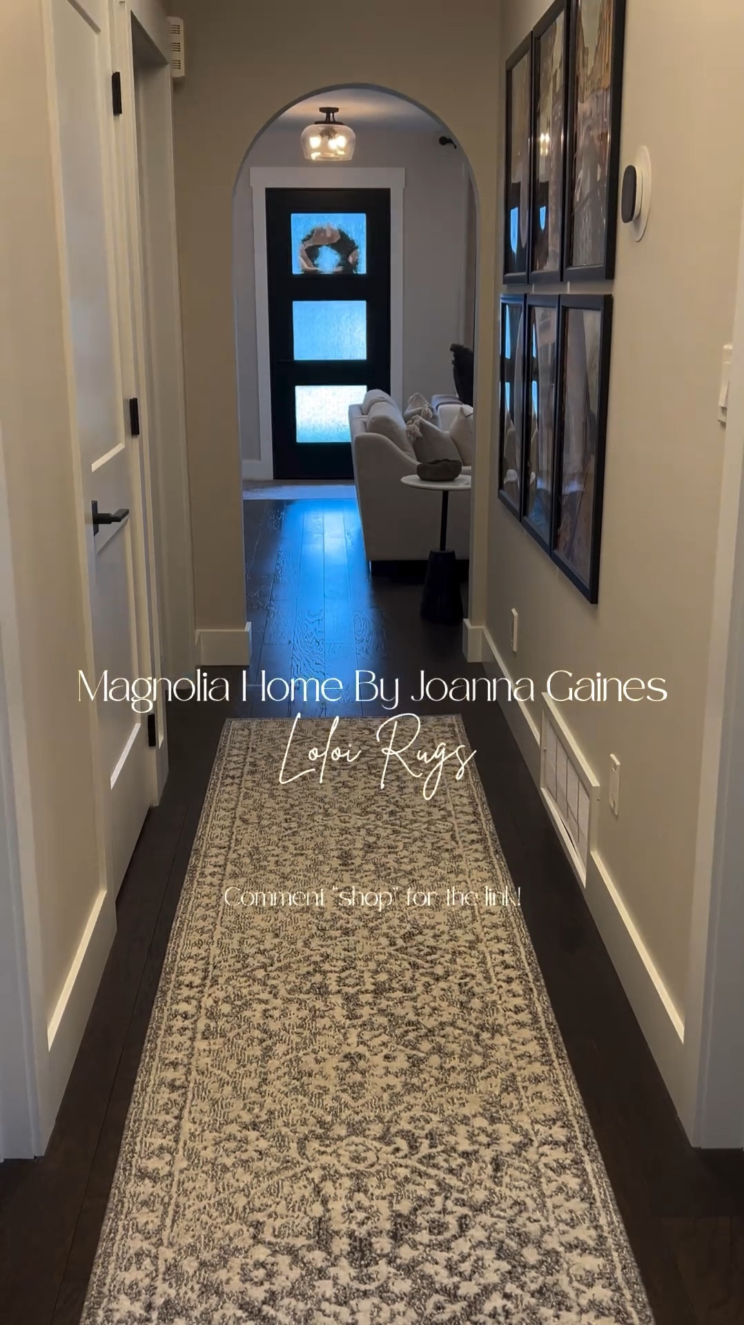 Runnnnn for this deal!!

This runner is on sale right now for less than $100 for a 10ft length! 

Details: 

Runner Rug- Gigi - GIG-01 In the size 2’7” X 10’
Pillows- Jett PMH0063 Grey in the size 22” X 22”

🛒 Comment “shop” for the links to this exclusive collection! 

#joannagainesxloloi #runnerrug #arearug #loloirugs #hallway #hallwaydecor #hallwayinspo #hallwaydesign #hallwayideas

Runner
Area rugs
Rugs direct
Rug
Runner 
Hallway decor
Hallway inspo


#LTKsale #LTKstyletip #LTKhome