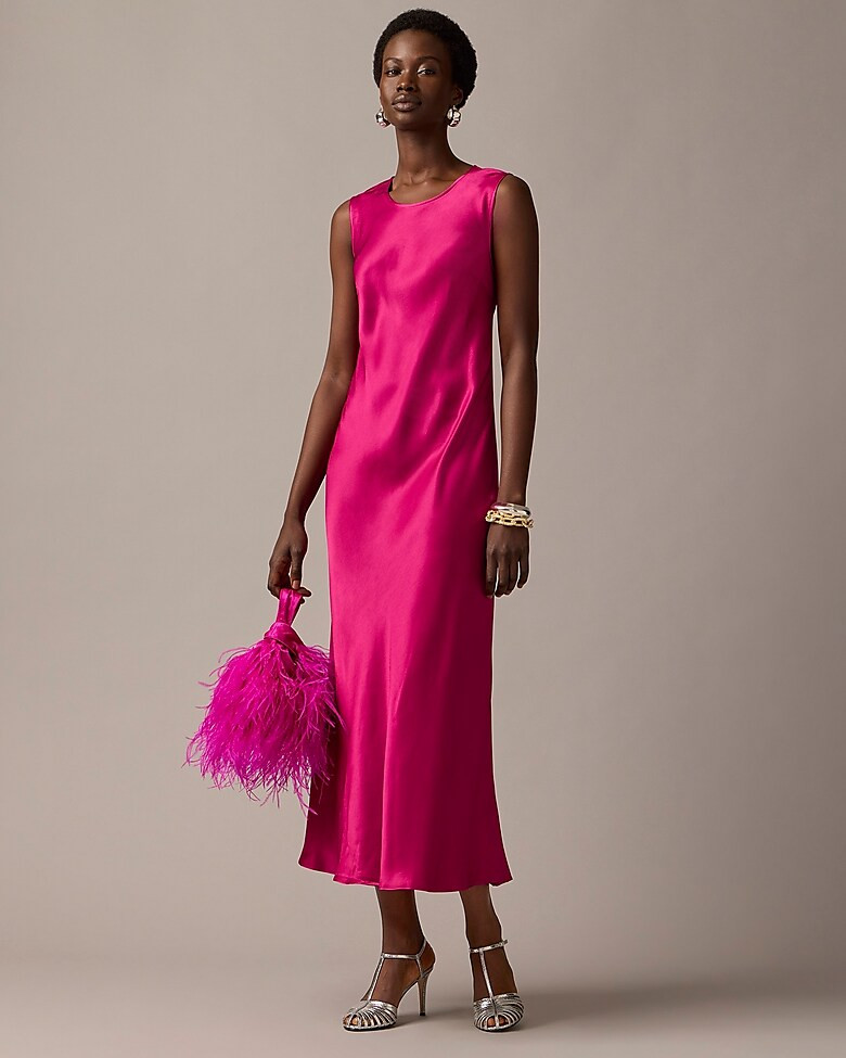 Collection limited-edition Carolyn slip dress in luster crepe | J. Crew US