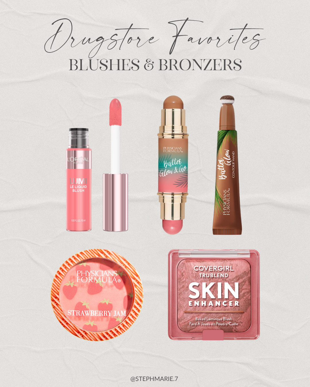 The best drugstore blushes & bronzers that deliver great color and work so well for mature, over 40 skin!  

 #LTKOver40 #LTKBeauty