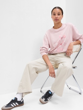 Disney Relaxed Graphic Sweatshirt | Gap Factory