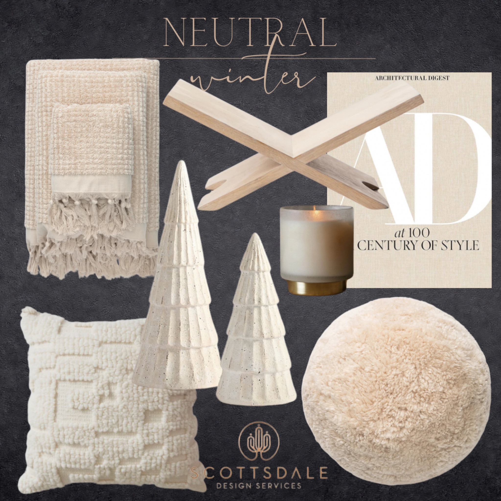 Winter neutral decor finds🤍

Winter tree, sherpa pillow, wooden book display, coffee table book, neutral decor

#LTKHome