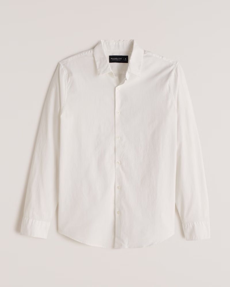 Super Slim Dress Shirt | Abercrombie & Fitch (US)