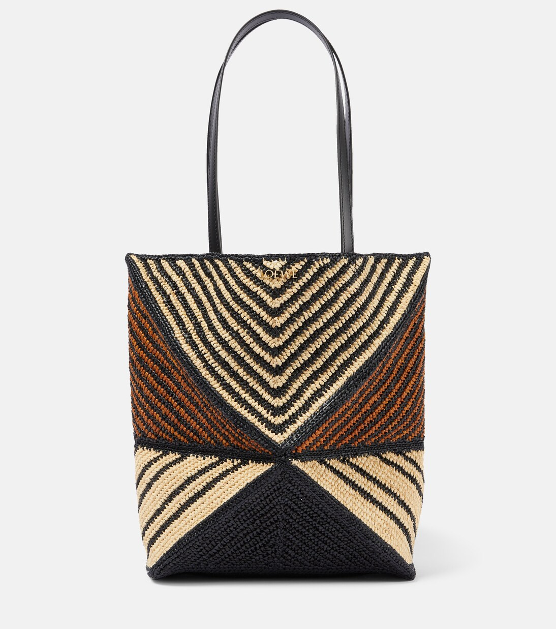 Paula's Ibiza Tote Puzzle Fold Medium aus Raffiabast | Mytheresa (DACH)