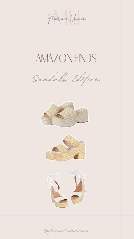 Summer sandals 🌸🫶🏻 can’t choose only one! 

#LTKSeasonal #LTKShoeCrush #LTKU