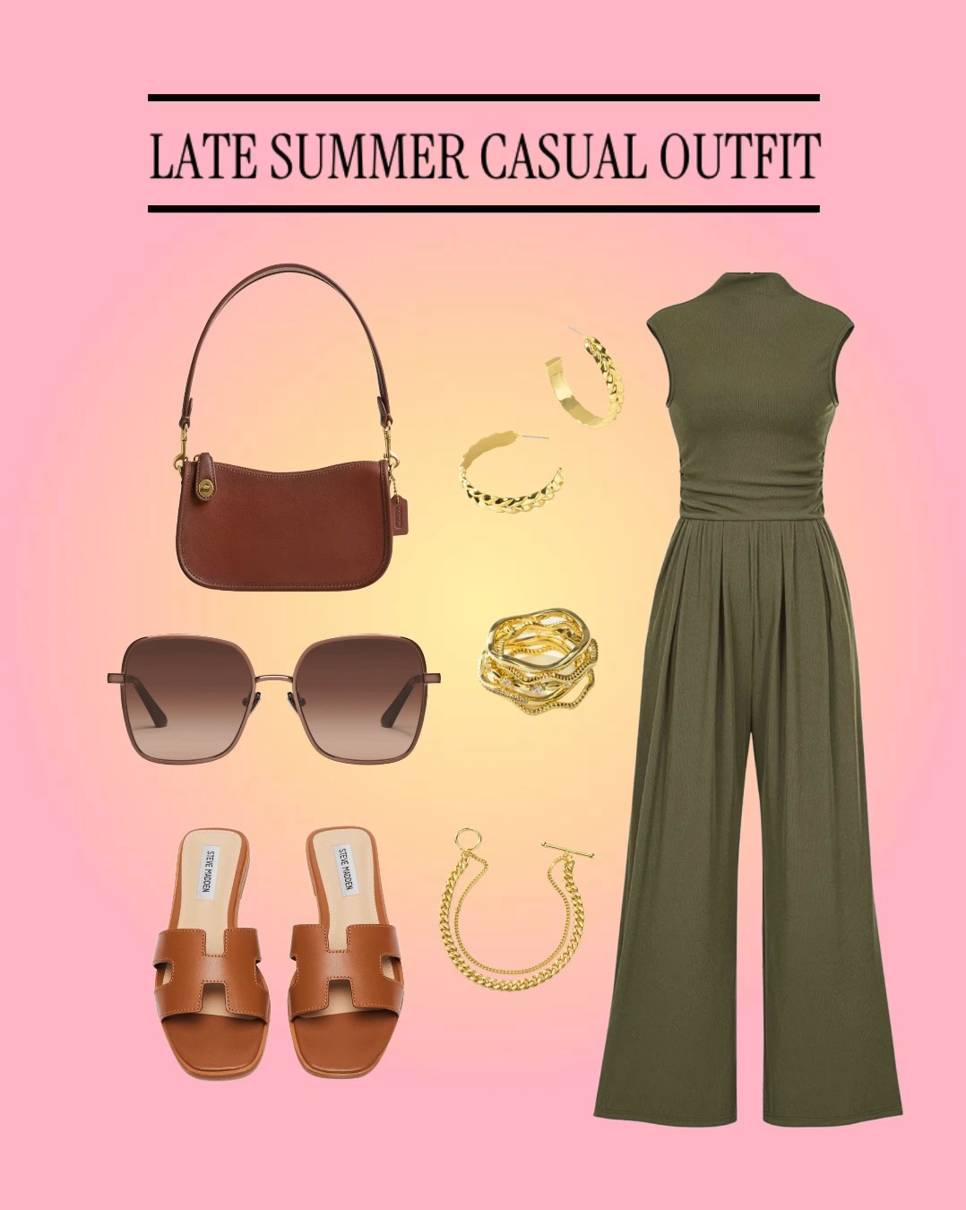 Late Summer Casual Outfit Idea ☀️ 

#casualoutfit
#casualoutfits
#summeroutfit
#summeroutfits

summer outfits, summer outfit, casual outfit, casual outfits, coach, Steve Madden, uncommon James, quay, Amazon finds 

#LTKBacktoSchool #LTKStyleTip #LTKFindsUnder100