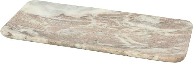 Amazon.com: Bloomingville Modern Marble Serving, White Cutting Boards, 12" L x 6" W x 1" H, Brown... | Amazon (US)
