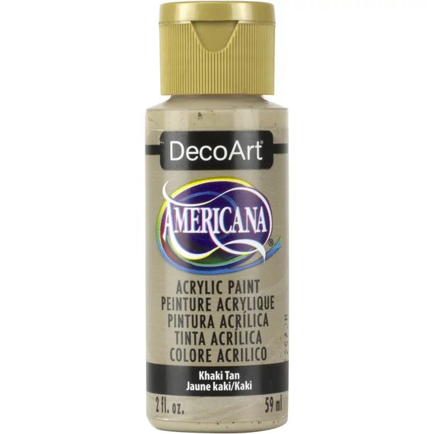 DecoArt Americana Acrylic Color, 2 oz., Khaki Tan - Walmart.com | Walmart (US)