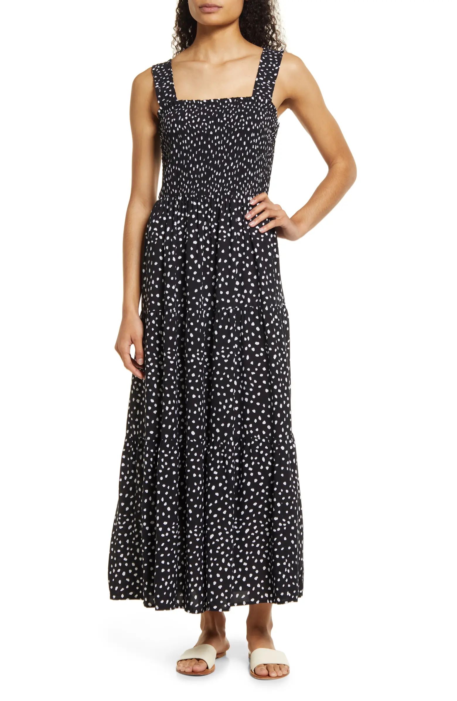 Elisa Smocked Maxi Dress | Nordstrom