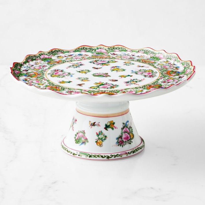 Famille Rose Cake Stand | Williams Sonoma | Williams-Sonoma