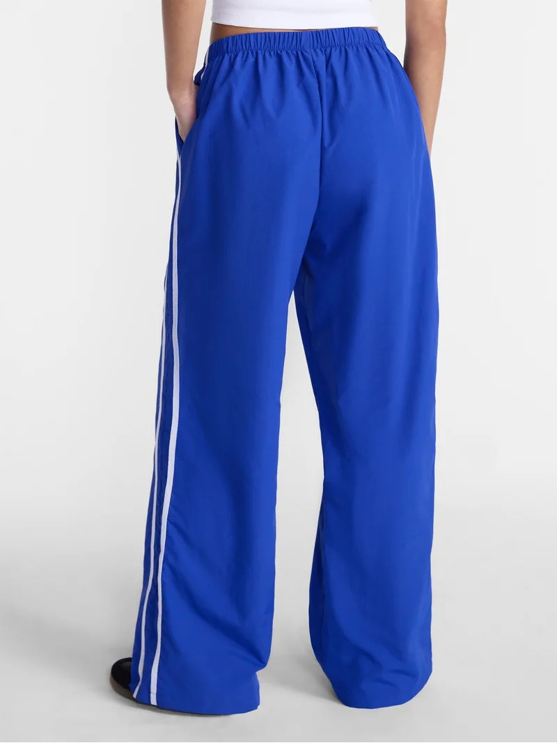 No Boundaries Nylon Game Day Track Pants, 30.5'' Inseam, Women's XXS-XXL | Walmart (US)